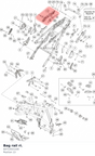 Diagram preview: Bag rail ri. (60712021100)