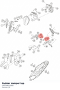 Diagram preview: Rubber damper top (C90708015060)