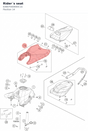 Diagram preview: Rider´s seat (63607040000C1A)