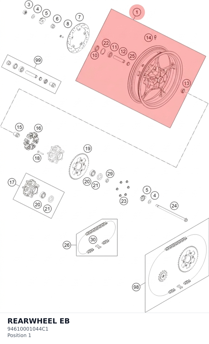 Diagram preview: REARWHEEL EB (94610001044C1)