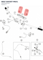 Diagram preview: BOLT SOCKET M6X1 (J900000605004)