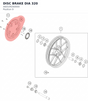 Diagram preview: DISC BRAKE DIA 320 (A60109260000)
