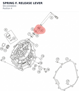 Diagram preview: SPRING F. RELEASE LEVER (90132048004)