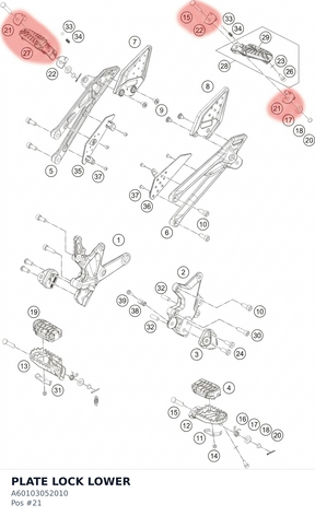 Diagram preview: PLATE LOCK LOWER (A60103052010)
