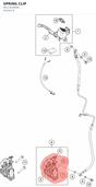 Diagram preview: SPRING CLIP (90113018000)