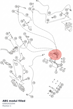 Diagram preview: ABS modul filled (63642031044)