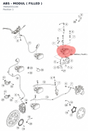 Diagram preview: ABS - MODUL ( FILLED ) (76042031144)