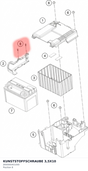 Diagram preview: KUNSTSTOFFSCHRAUBE 3,5X10 (J900000401000)