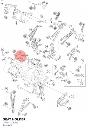 Diagram preview: SEAT HOLDER (76907026000)