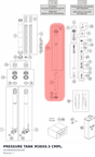 Diagram preview: PRESSURE TANK M38X0.5 CMPL. (S418900003S0100)