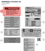 Diagram preview: WARNING STICKER CN (C90103098003)