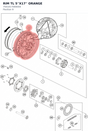 Diagram preview: RIM TL 5''X17'' ORANGE (7501017000004)