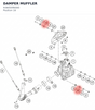 Diagram preview: DAMPER MUFFLER (93805096000)