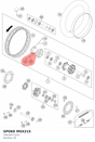 Diagram preview: SPOKE M5X215 (76410071215)