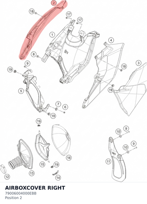 Diagram preview: AIRBOXCOVER RIGHT (79006004000EBB)