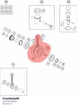 Diagram preview: Crankshaft (A42030318000)