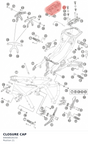 Diagram preview: CLOSURE CAP (69008026150)