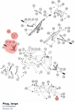 Diagram preview: Plug, large (61703088000)