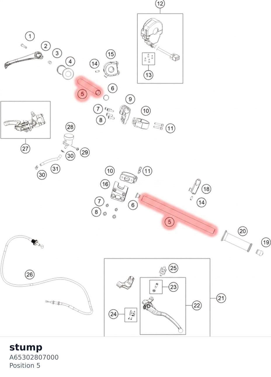 Diagram preview: stump (A65302807000)