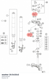 Diagram preview: washer 10.5x32x2 (56401042000)