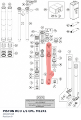 Diagram preview: PISTON ROD L/S CPL. M12X1 (48601501S)
