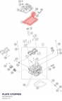 Diagram preview: PLATE STOPPER (96236052020)