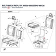 BOLT M6X35 REPL BY 30006-060035840 product image