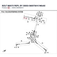 BOLT M8X75 REPL BY 30003-080075810 product image