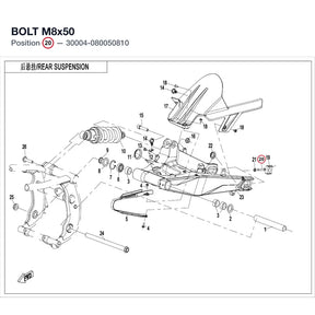 BOLT M8x50 product image