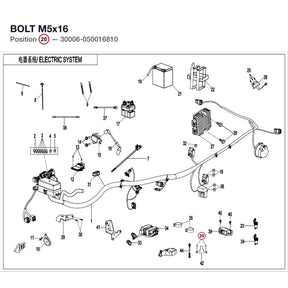 BOLT M5x16 product image