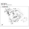 BOLT M6x10 product image