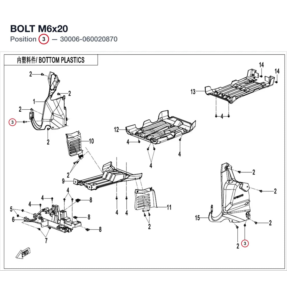 BOLT M6x20 product image