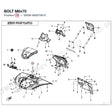 BOLT M6x70 product image