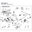 BOLT M8x14 product image