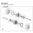 BOLT M8x25 product image
