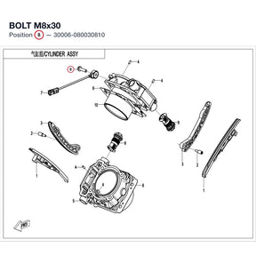 BOLT M8x30 product image