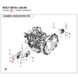 BOLT M10x1.25x40 product image