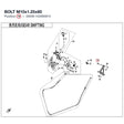 BOLT M10x1.25x80 product image