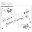 BOLT M10x1.25x120 product image