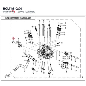 BOLT M10x20 product image