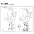 BOLT M6x38 product image
