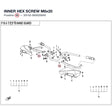 INNER HEX SCREW M6x20 product image