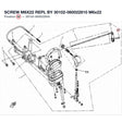 SCREW M6X22 REPL BY 30102-060022810 product image