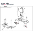 SCREW M8X20 product image