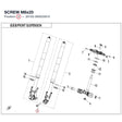 SCREW M8x25 product image