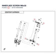 INNER HEX SCREW M8x30 product image
