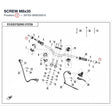 SCREW M8x35 product image
