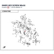 INNER HEX SCREW M8x50 product image