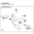 SCREW M8x70 product image