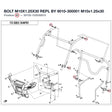 BOLT M10X1.25X30 REPL BY 9010-300001 product image